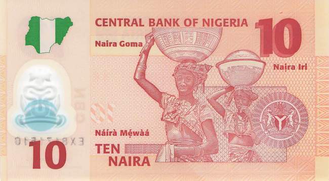 10 Naira 2019